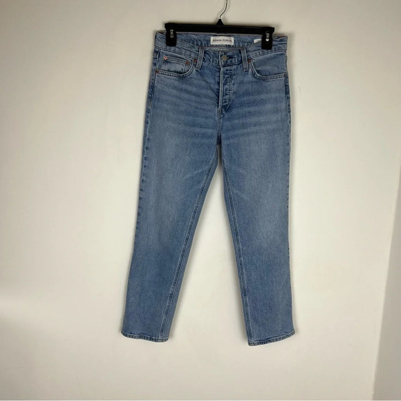 Aritzia Denim Forum The Arlo Lo-Rise Straight Jean Size 28 B36 - Picture 2 of 7